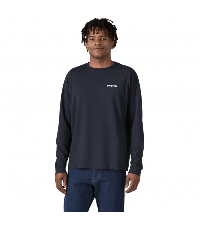 Blouse Patagonia Long-Sleeved P-6 Logo Responsibili-Tee M's